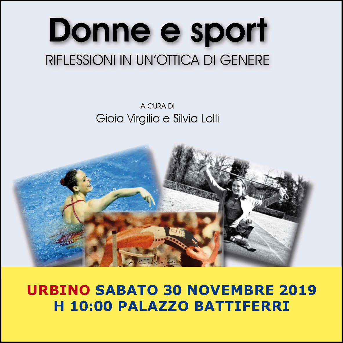 "Donne e sport" a Urbino